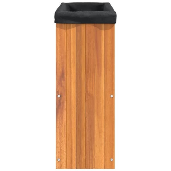 vidaXL plantekasse 59x27,5x70 cm massivt akacietræ