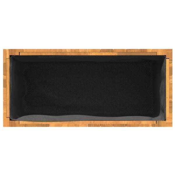 vidaXL plantekasse 59x27,5x70 cm massivt akacietræ