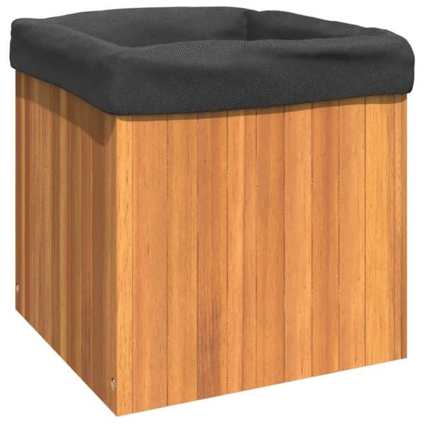 vidaXL Plantekasse 45x45x45 cm helte akasie