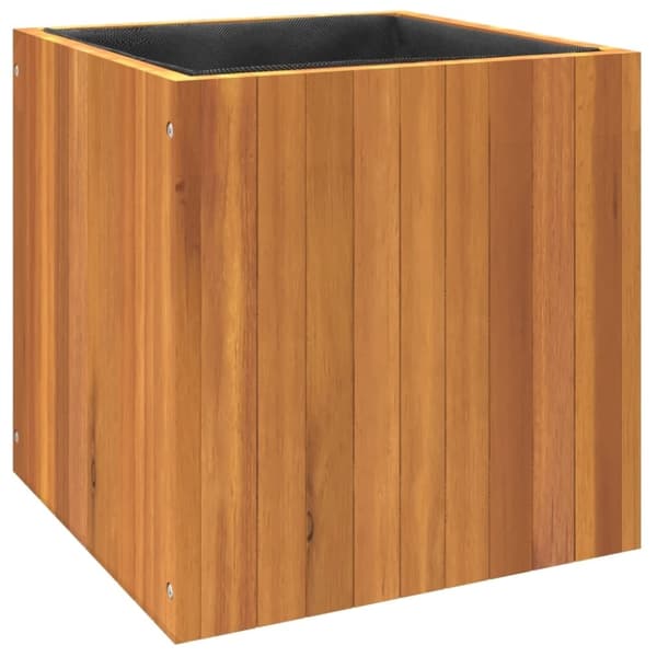 vidaXL Plantekasse 45x45x45 cm helte akasie