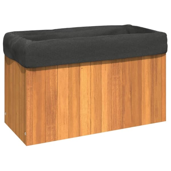 vidaXL Odlingslåda 59x27,5x35 cm massivt akaciaträ
