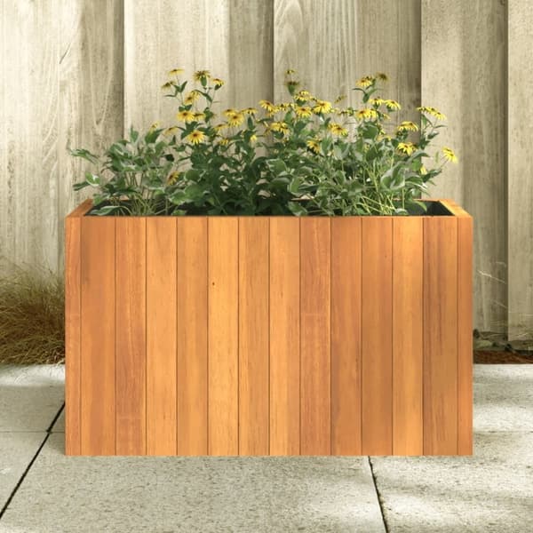 vidaXL Odlingslåda 59x27,5x35 cm massivt akaciaträ