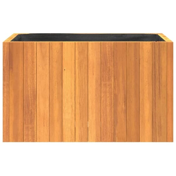 vidaXL Odlingslåda 59x27,5x35 cm massivt akaciaträ