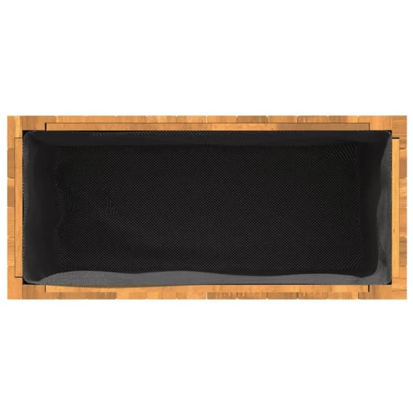 vidaXL Odlingslåda 59x27,5x35 cm massivt akaciaträ