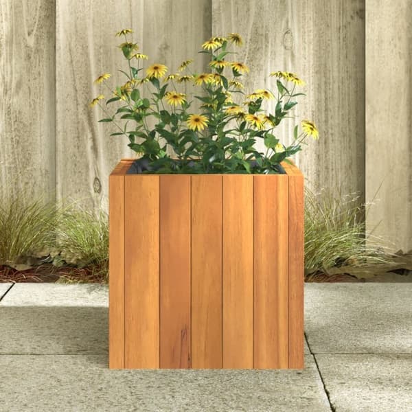 vidaXL Plantekasse 25x25x25 cm helte akasie