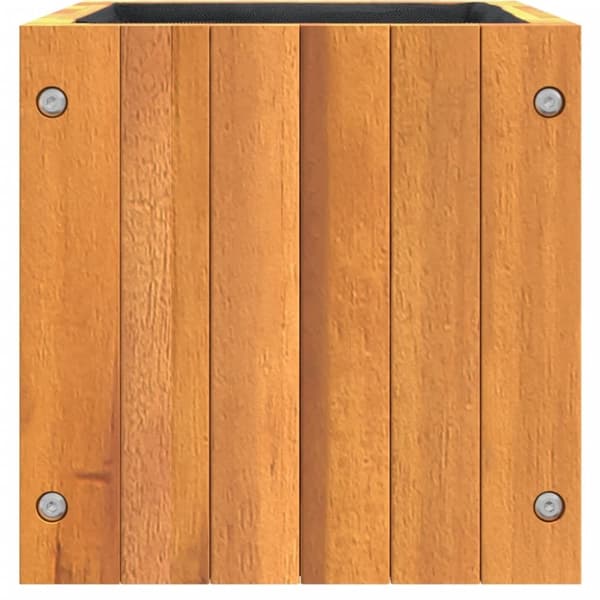 vidaXL Plantekasse 25x25x25 cm helte akasie