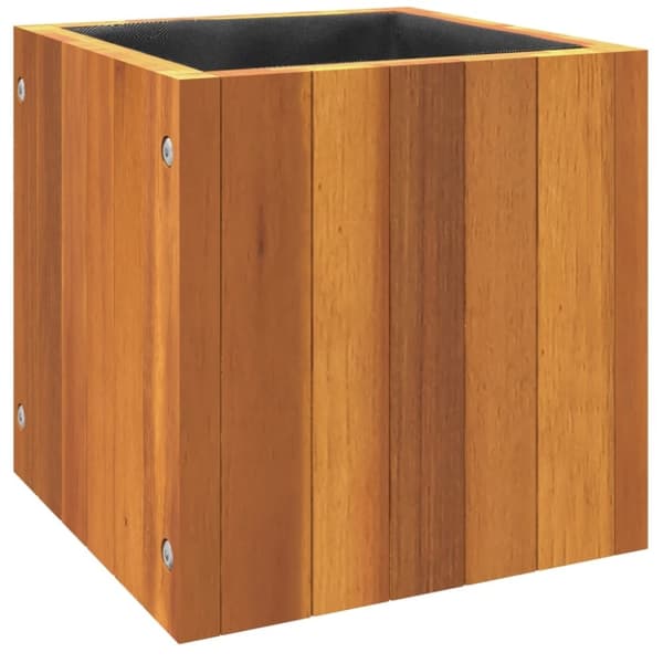 vidaXL Plantekasse 25x25x25 cm helte akasie