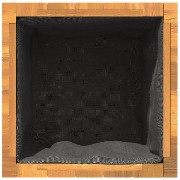 vidaXL Plantekasse 25x25x25 cm helte akasie