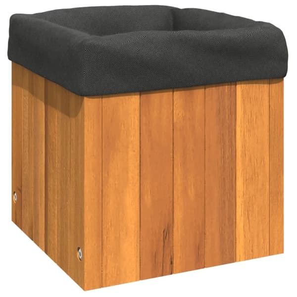vidaXL Puutarhan kukkalaatikot 25x25x25 cm täysi akasiapuu