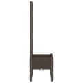 Miniatyrbillede 3 af 8: vidaXL plantekasse med espalier 40x40x142 cm PP brun