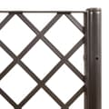 Miniatyrbillede 6 af 8: vidaXL plantekasse med espalier 40x40x142 cm PP brun