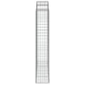 Miniatyrbilde 5 av 6: vidaXL Gabionkurver buede 18 stk 200x50x220/240 cm galvanisert jern
