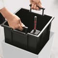 Miniatyrbillede 3 af 5: LECHUZA Jardiniere Cubico Alto 40 ALL-IN-ONE Blank vit 18230