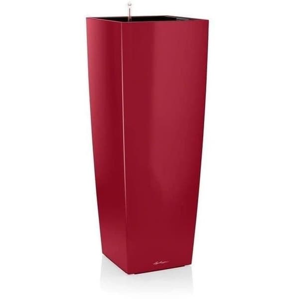 LECHUZA Jardiniere Cubico Alto 40 ALL-IN-ONE Blank vit 18230