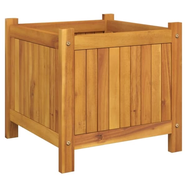 vidaXL plantekasse med for 42x42x40 cm massivt akacietræ