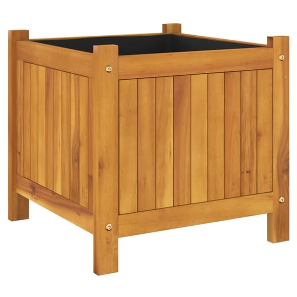 vidaXL plantekasse med for 42x42x40 cm massivt akacietræ