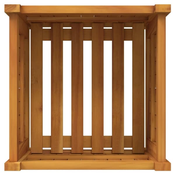 vidaXL plantekasse med for 42x42x40 cm massivt akacietræ