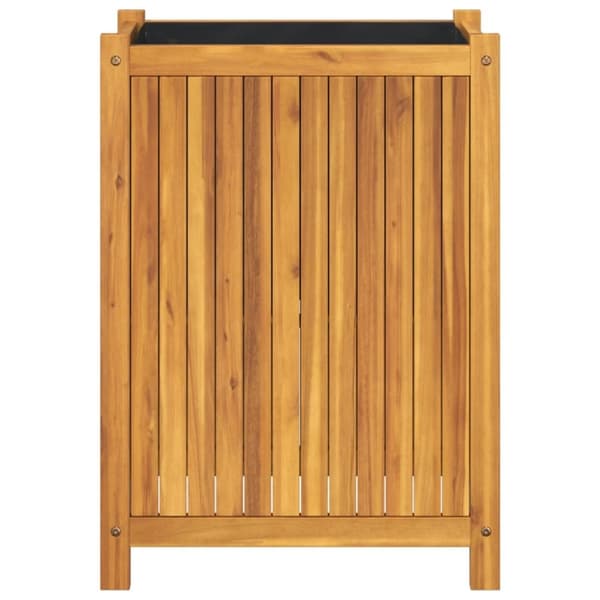 vidaXL plantekasse med for 54x31x75 cm massivt akacietræ