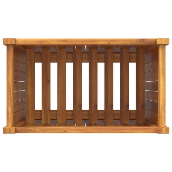 vidaXL plantekasse med for 54x31x75 cm massivt akacietræ
