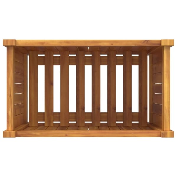 vidaXL Plantekasse med foring 54x31x50 cm helte akasie