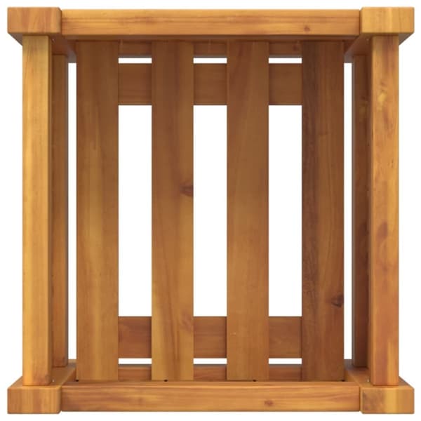 vidaXL plantekasse med for 31x31x30 cm massivt akacietræ