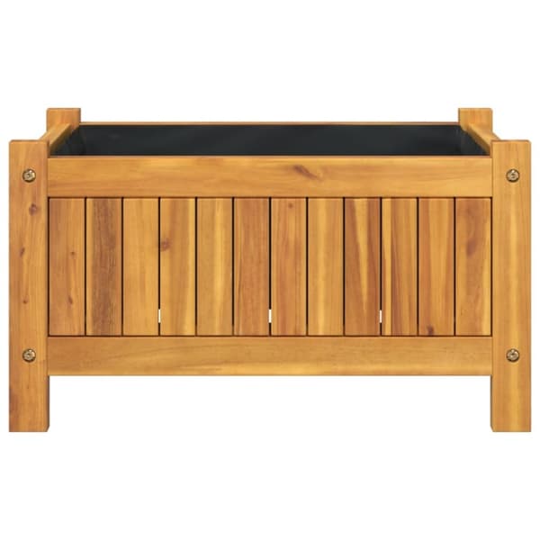 vidaXL plantekasse med for 54x31x30 cm massivt akacietræ