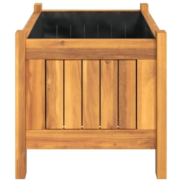 vidaXL plantekasse med for 54x31x30 cm massivt akacietræ