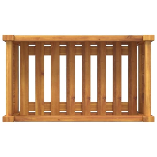 vidaXL plantekasse med for 54x31x30 cm massivt akacietræ