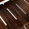 Miniatyrbillede 9 af 11: Rootz Plant Ladder - Flower Shelf - Plant Stairs - Flower Bench - Flower Stand - 3-tier - Fir Wood - Dark Brown - 80 x 37 x 93 cm