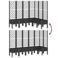 Miniatyrbillede 5 af 9: vidaXL plantekasse med espalier 160x120x142 cm PP sort