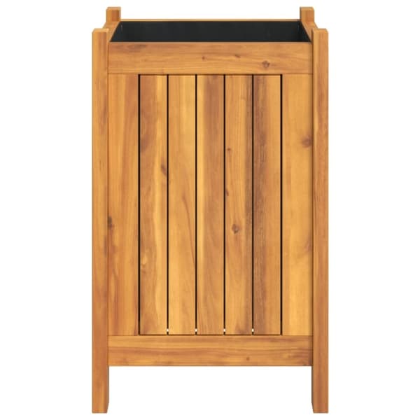 vidaXL plantekasse med for 31x31x50 cm massivt akacietræ