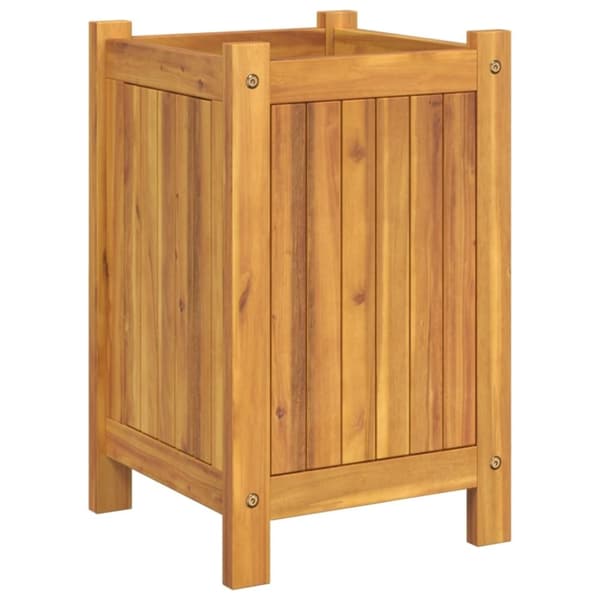 vidaXL plantekasse med for 31x31x50 cm massivt akacietræ