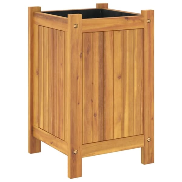 vidaXL plantekasse med for 31x31x50 cm massivt akacietræ