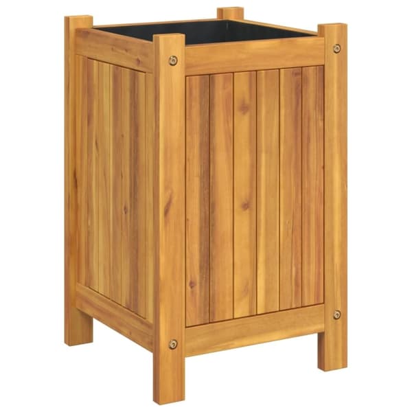 vidaXL plantekasse med for 31x31x50 cm massivt akacietræ
