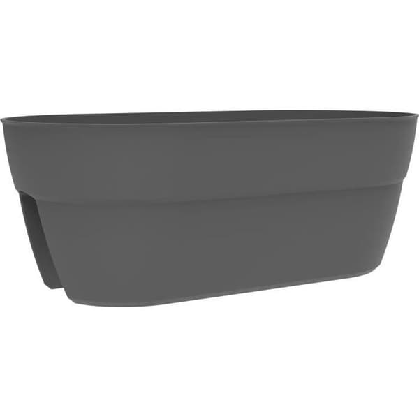 Osaka Cavalier Planter 19,5 L - EDA - för balkonger och räcken - Antracitgrå
