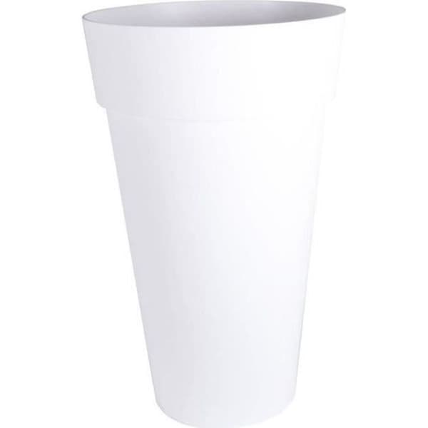 EDA Vas Tuscany XXL - Ø 48 x H 80 cm - 90 L - Vit