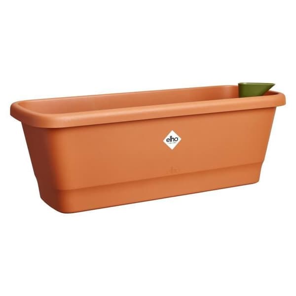 Elho Noa Balkong M - Brun - L 52 x B 20 x H 18 cm - Balkong; utomhus - 100 % återvunnet