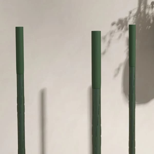 Rootz Plantekasser - Trellis - Sæt med 2 taske - Justerbare niveauer - Rustfrit stål - Filt - Plastik - Grøn - 33L x 33W x 180H cm