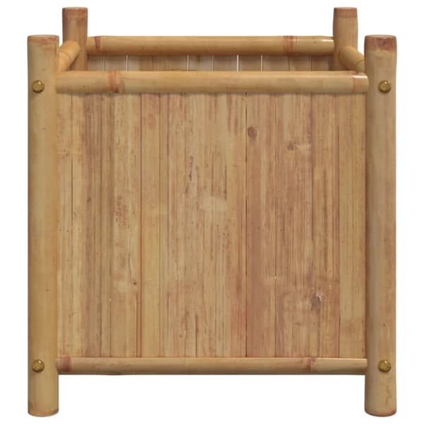 vidaXL Plantekasse 40x40x40 cm bambus