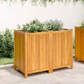 Miniatyrbilde 2 av 9: vidaXL Plantekasse med foring 100x50x75 cm helte akasie