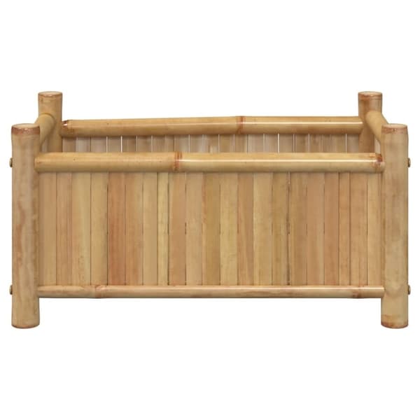 vidaXL plantekasse 50x30x25 cm bambus