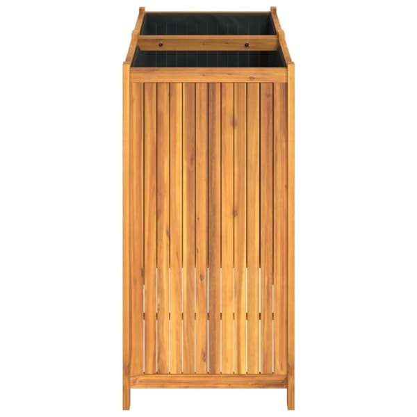 vidaXL Plantekasse med foring 100x50x100 cm helte akasie