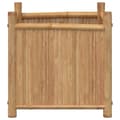 Miniatyrbilde 3 av 8: vidaXL Plantekasse 50x50x50 cm bambus