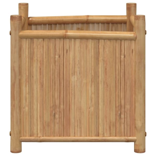 vidaXL Plantekasse 50x50x50 cm bambus