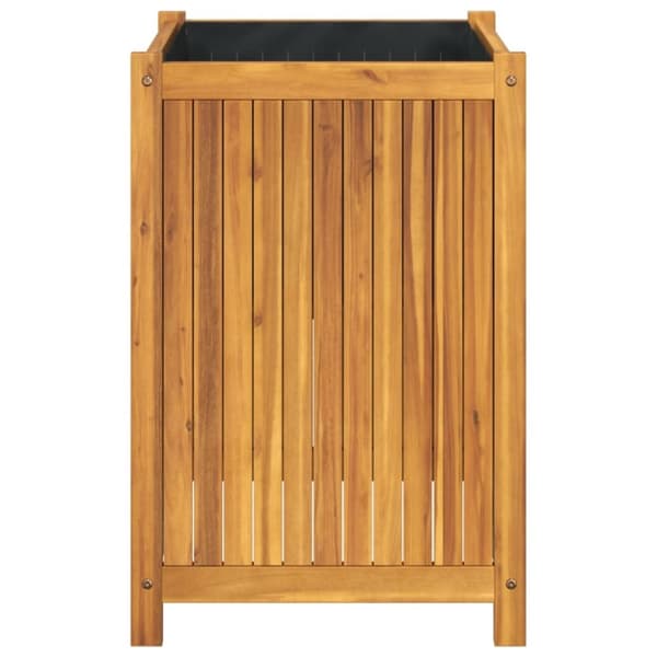 vidaXL plantekasse med for 50x50x75 cm massivt akacietræ