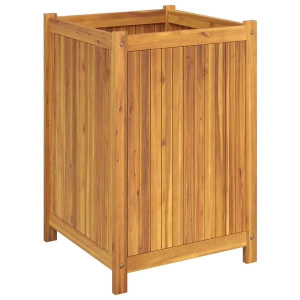 vidaXL plantekasse med for 50x50x75 cm massivt akacietræ