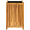 Miniatyrbilde 3 av 9: vidaXL Plantekasse med foring 50x50x75 cm helte akasie