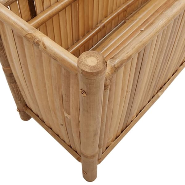 vidaXL Plantekasse 100x30x50 cm bambus