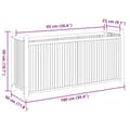 Miniatyrbilde 7 av 8: vidaXL Plantekasse 100x30x50 cm bambus