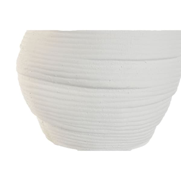 Kruka Home ESPRIT Vit Keramik 29 x 29 x 27 cm